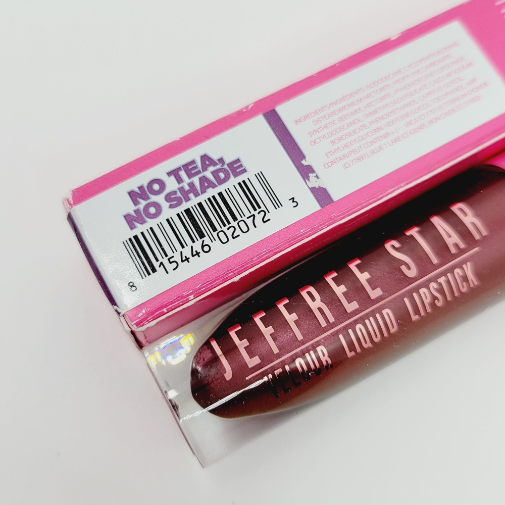 No Tea No Shade Jeffree Star Velour Liquid Lipstick Brand New in Box Authentic
